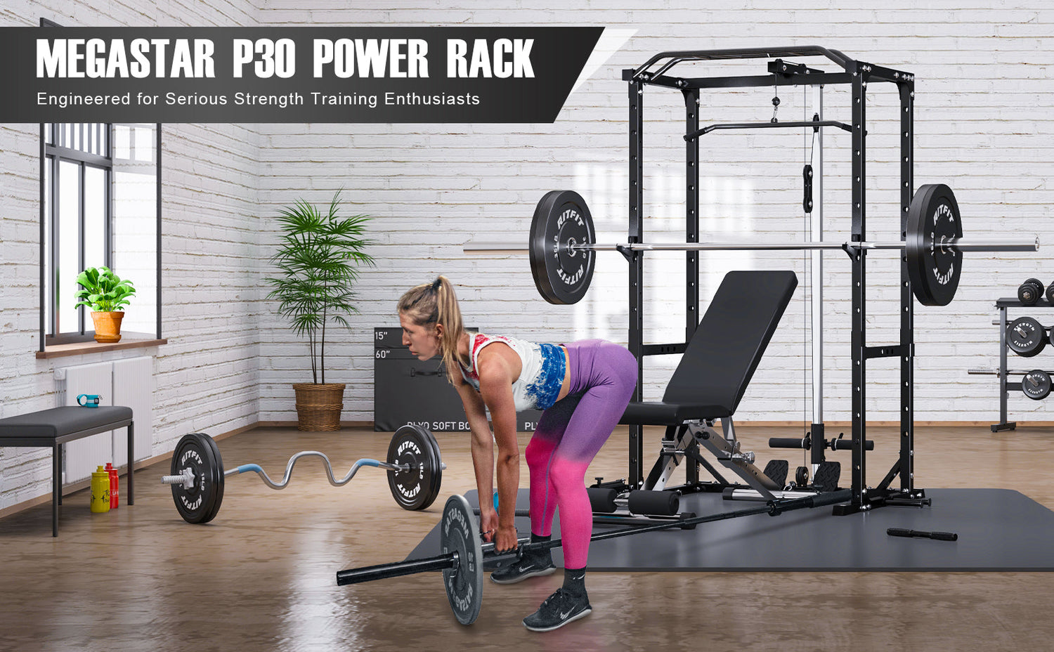 Unlock Your Strength: Full-Body Training with the P30 Power Rack