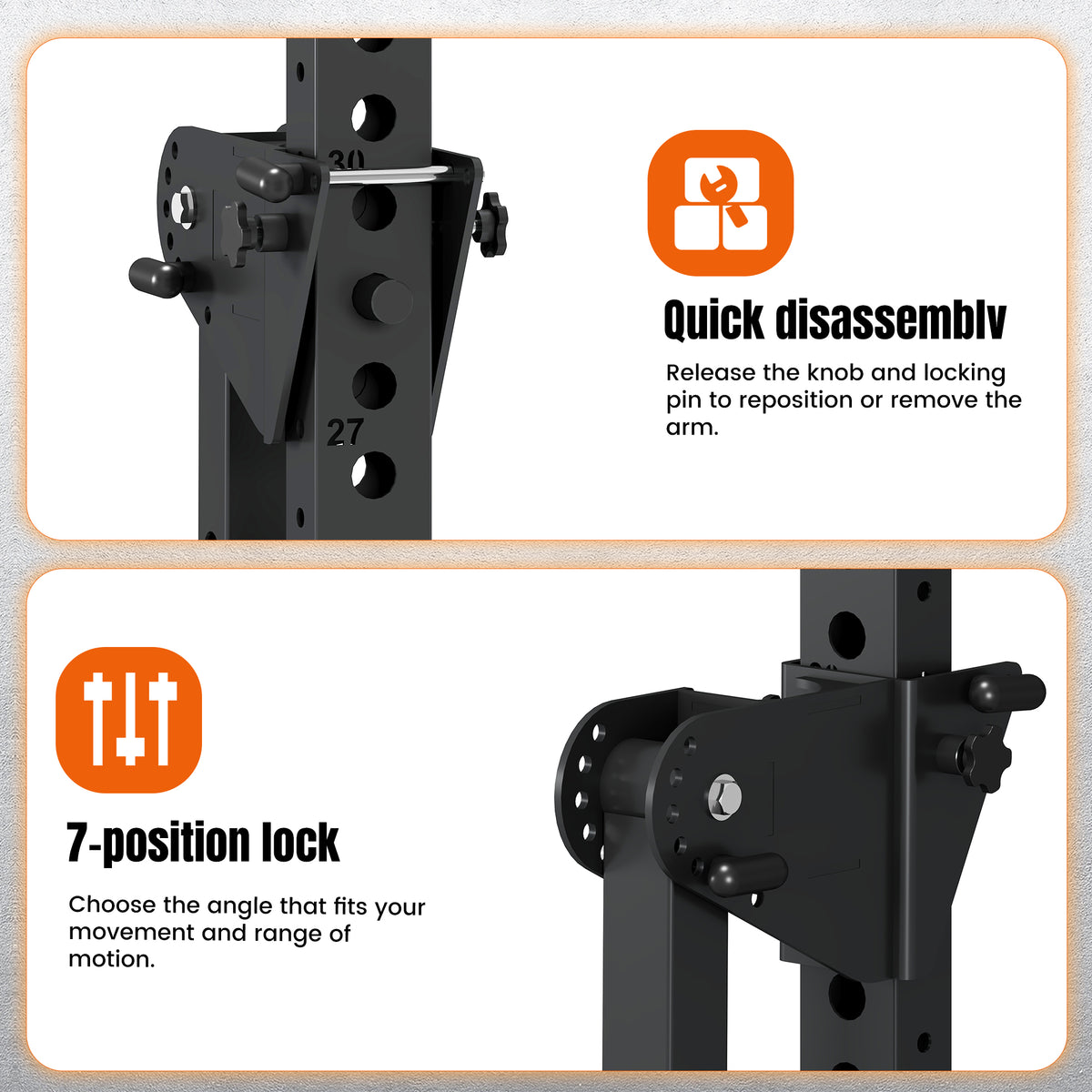 Adjustable Lever Arms | TK700