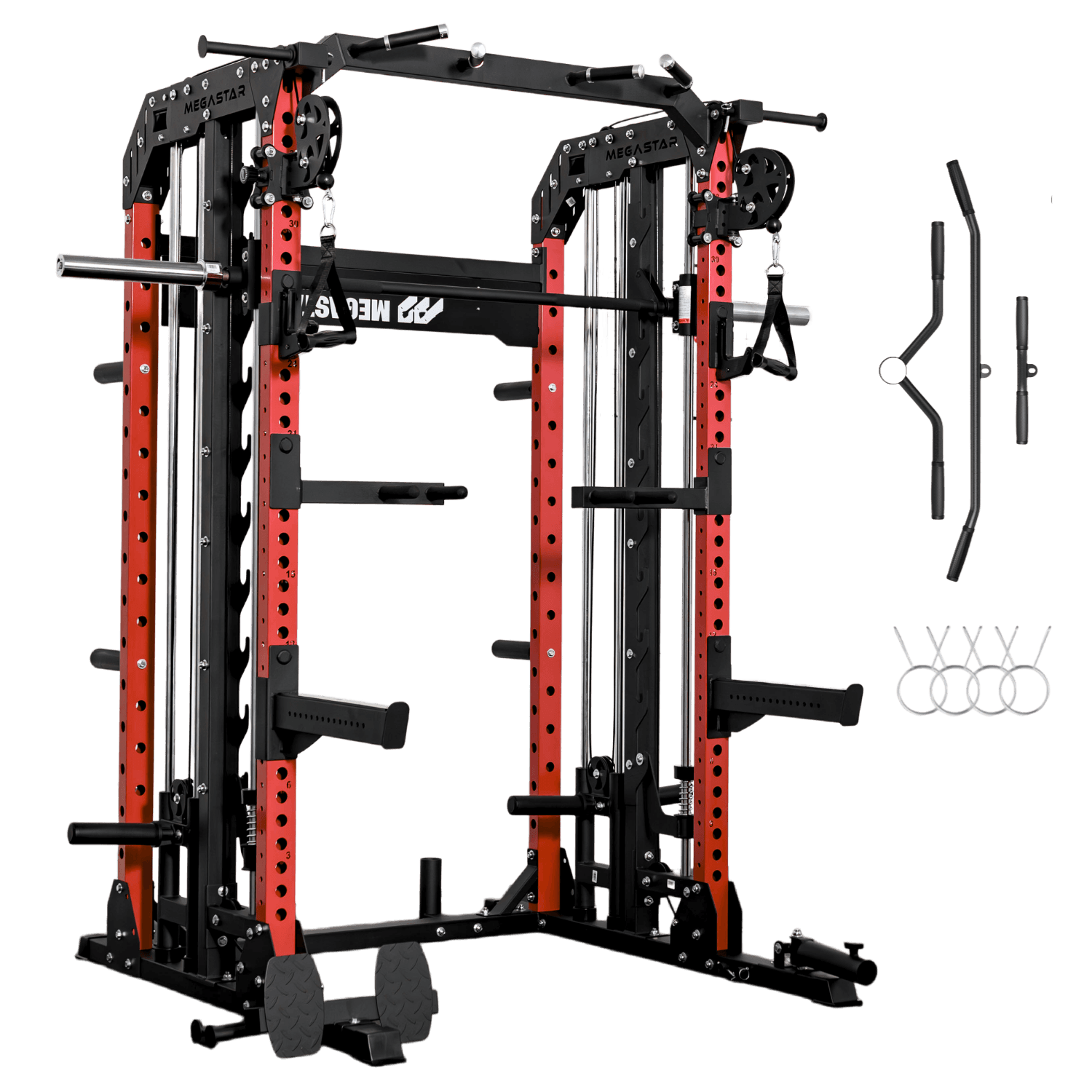 All-in-One Functional Trainer Smith Machine Home Gym