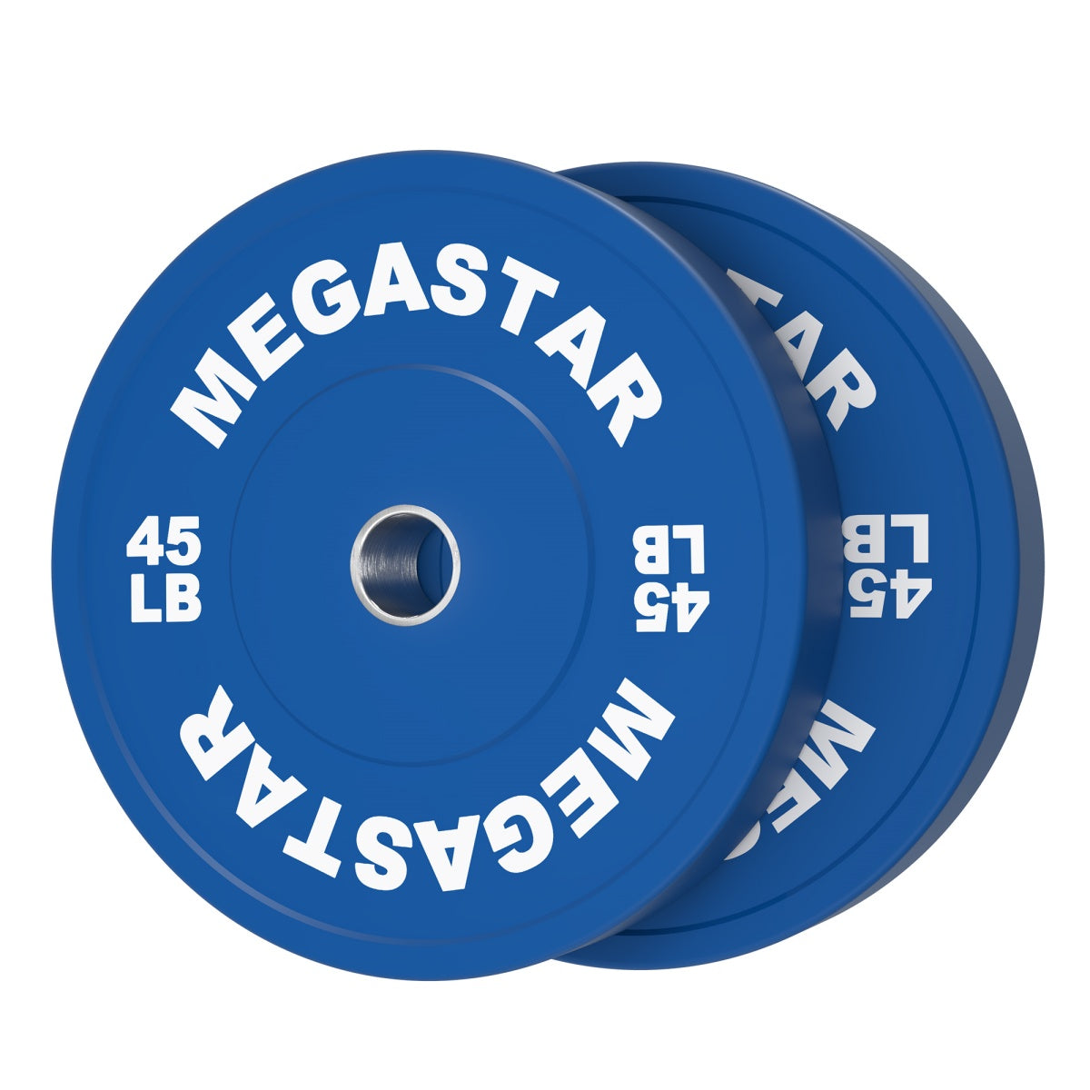 MEGASTAR Bumper Weight Plates Low Bounce Olympic Barbel Bumpers Budget