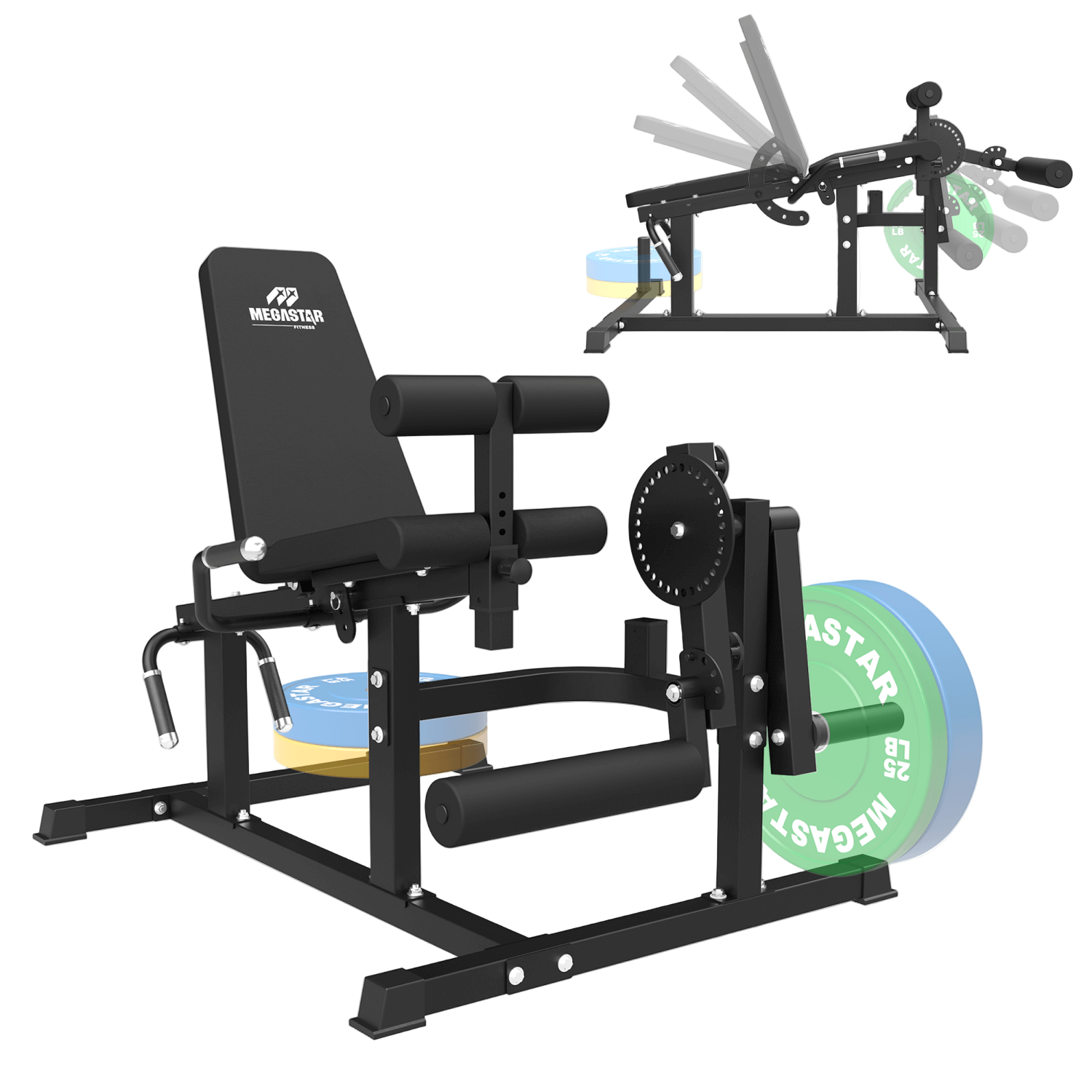 MEGASTAR Leg Extension Curl Machine | AT05