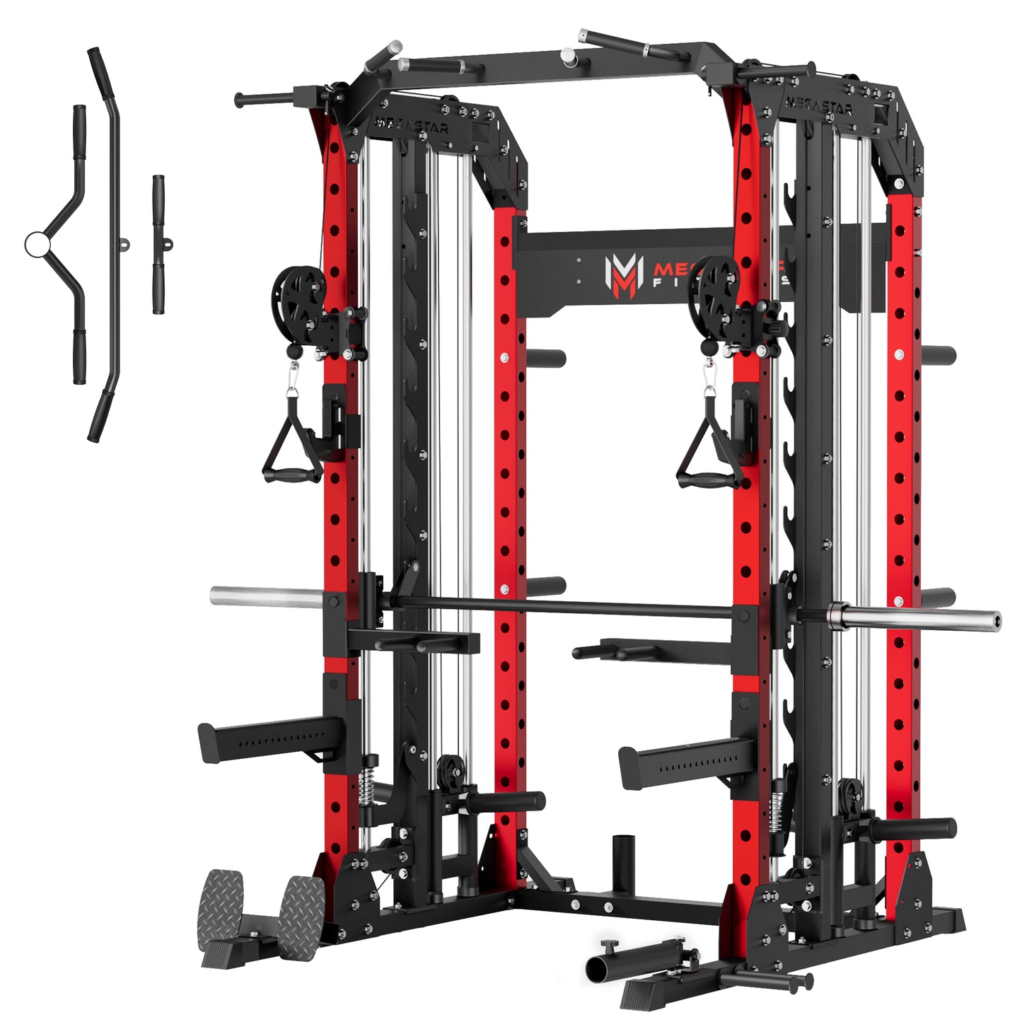 MEGASTAR P107 All-In-One Home Gym Smith Machine