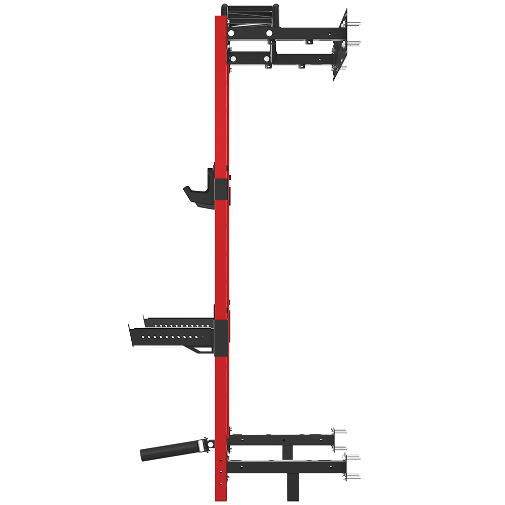 MEGASTAR P55 Wall-Mounted Squat Rack Compact Power Rack for Home Gym