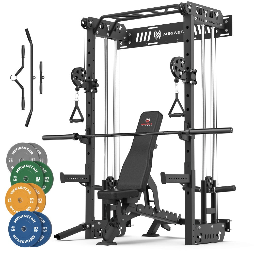 Megastar Strength Training Power Rack Package Striker P67