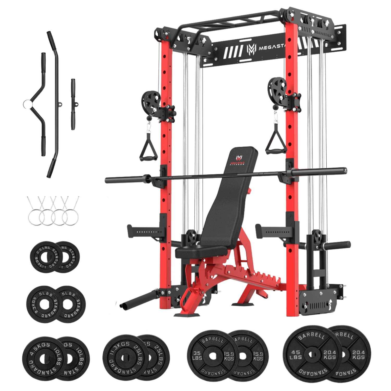 MEGASTAR P67 Power Rack Package