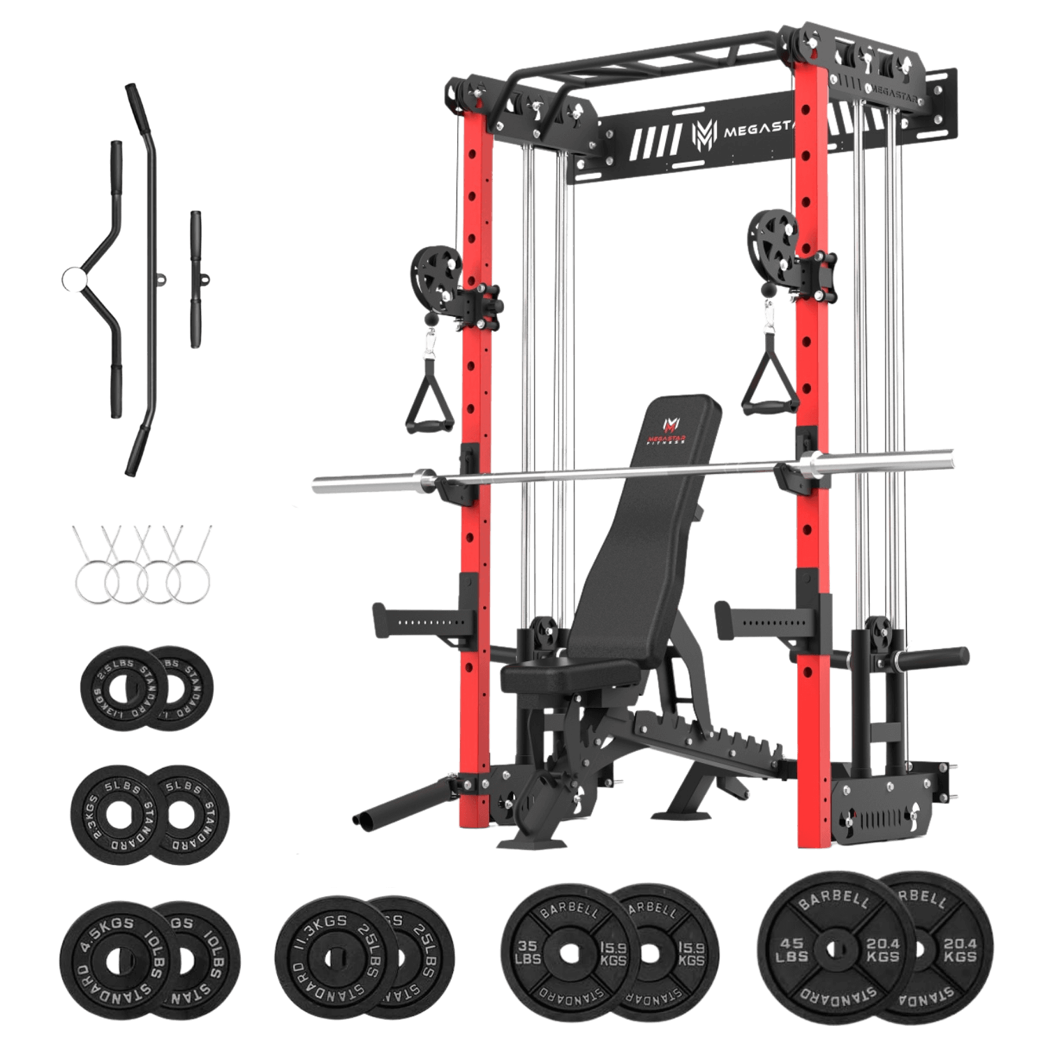 MEGASTAR P67 Power Rack Package