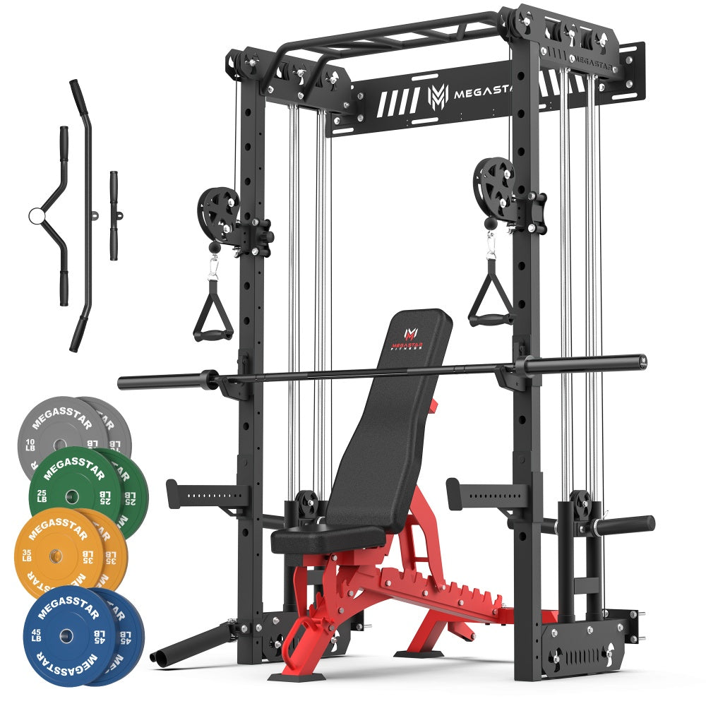 Megastar Strength Training Power Rack Package Striker P67