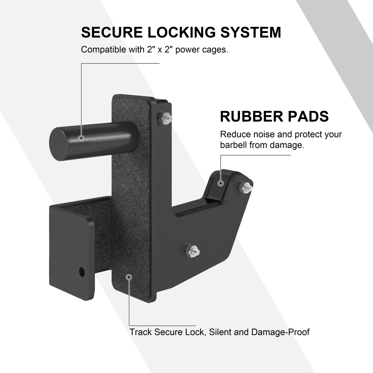 MEGASTAR 2"x2" Sandwich J-Hooks