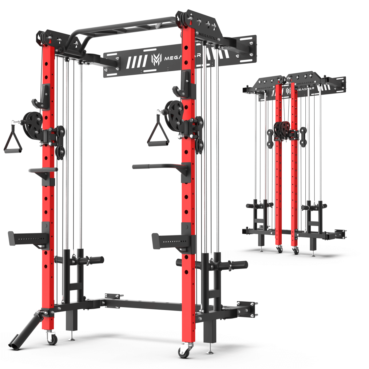 Wall-Mount Folding Power Rack
