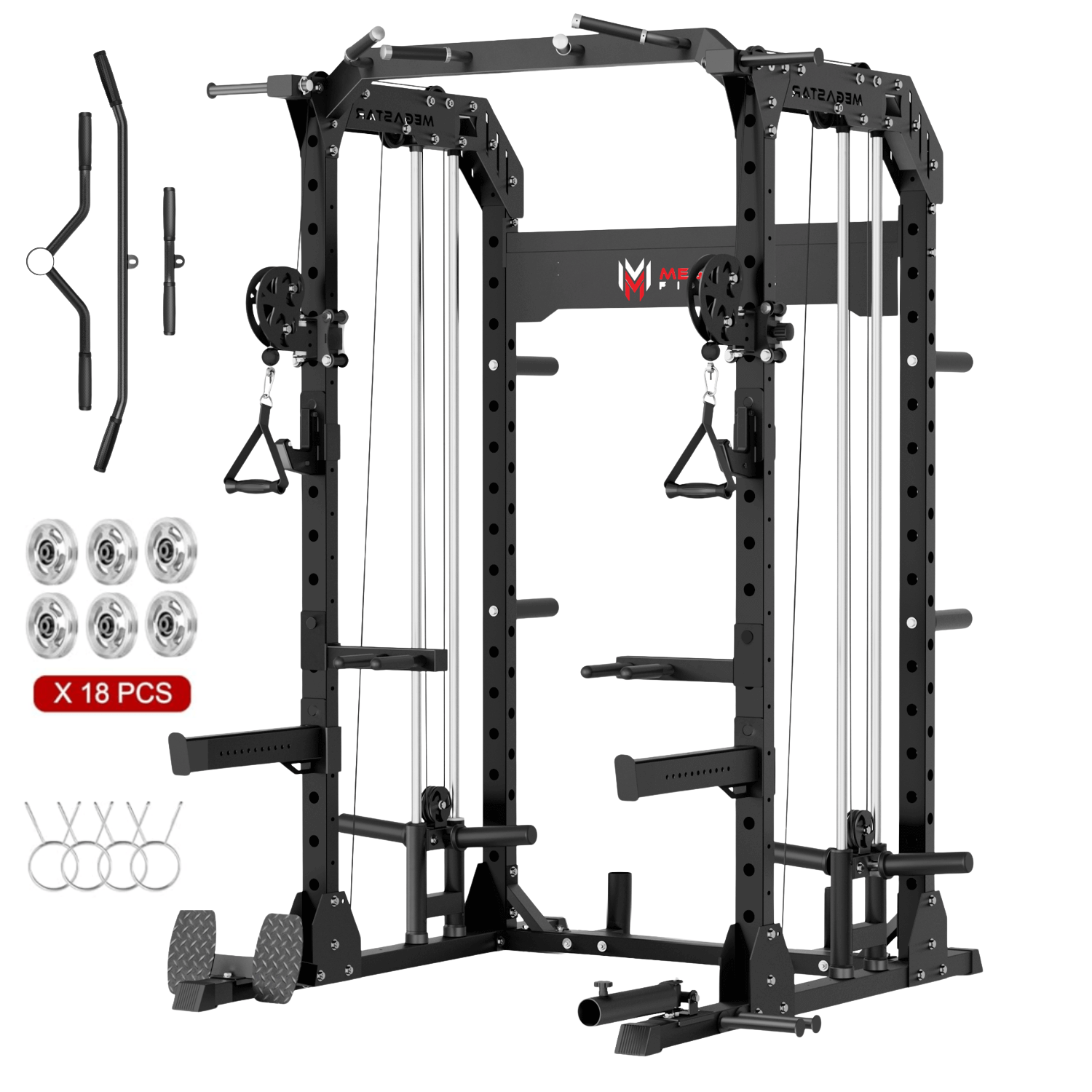MEGASTAR P63 All-in-one Power Rack