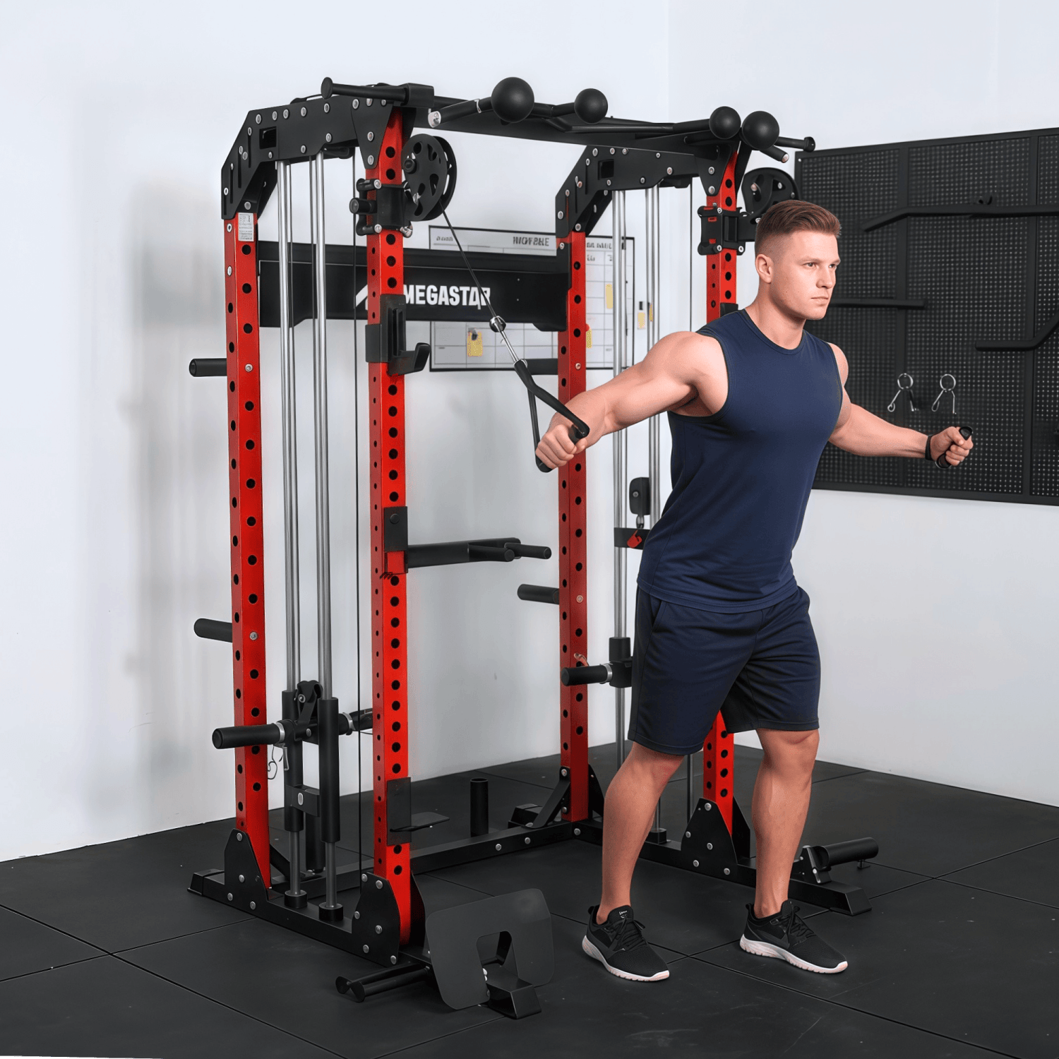 Upgraded All-in-one Power Rack | P63