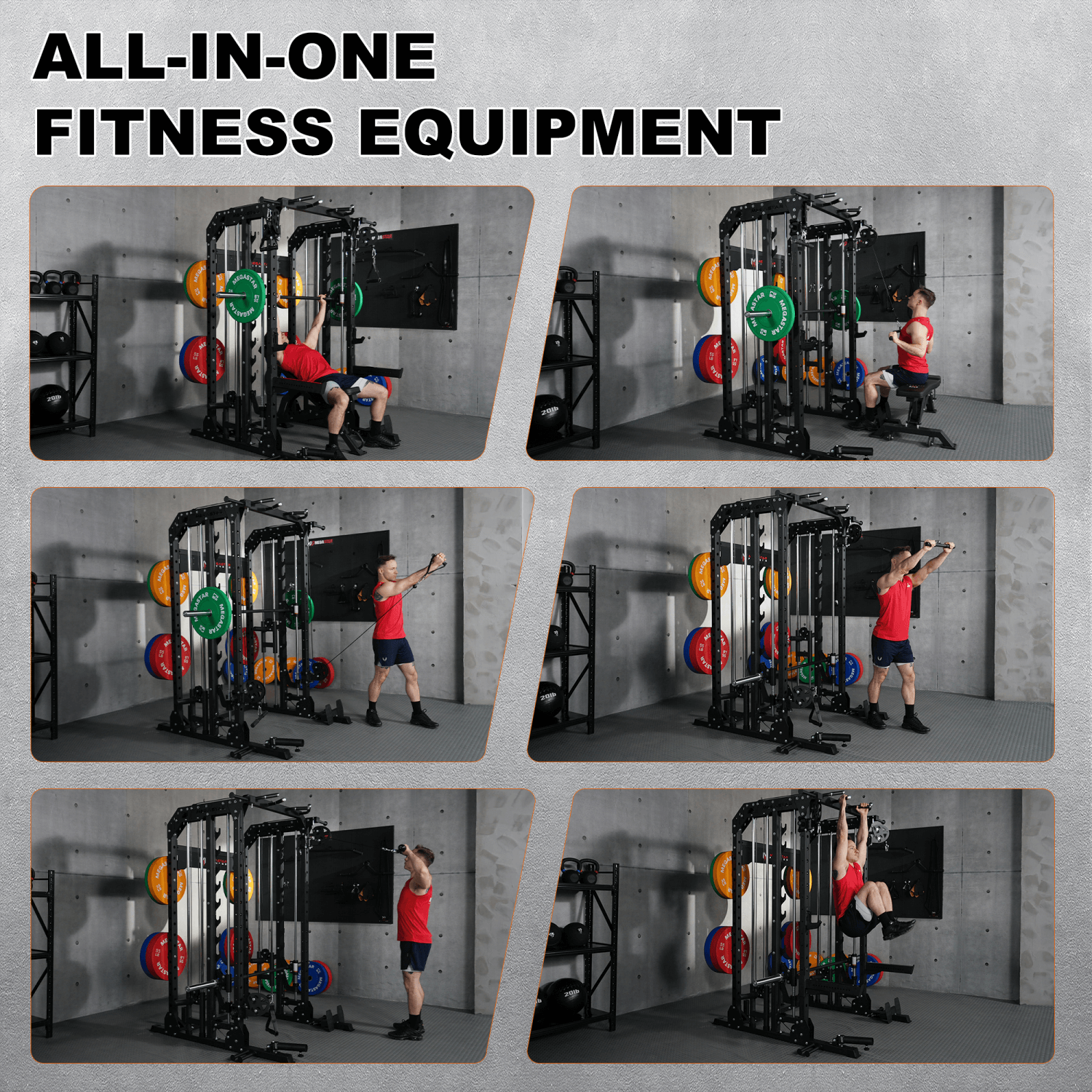 All-In-One Smith Machine | P107