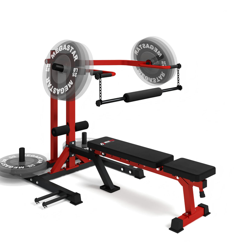 CP46 6-in-1 Chest Press & Squat Machine