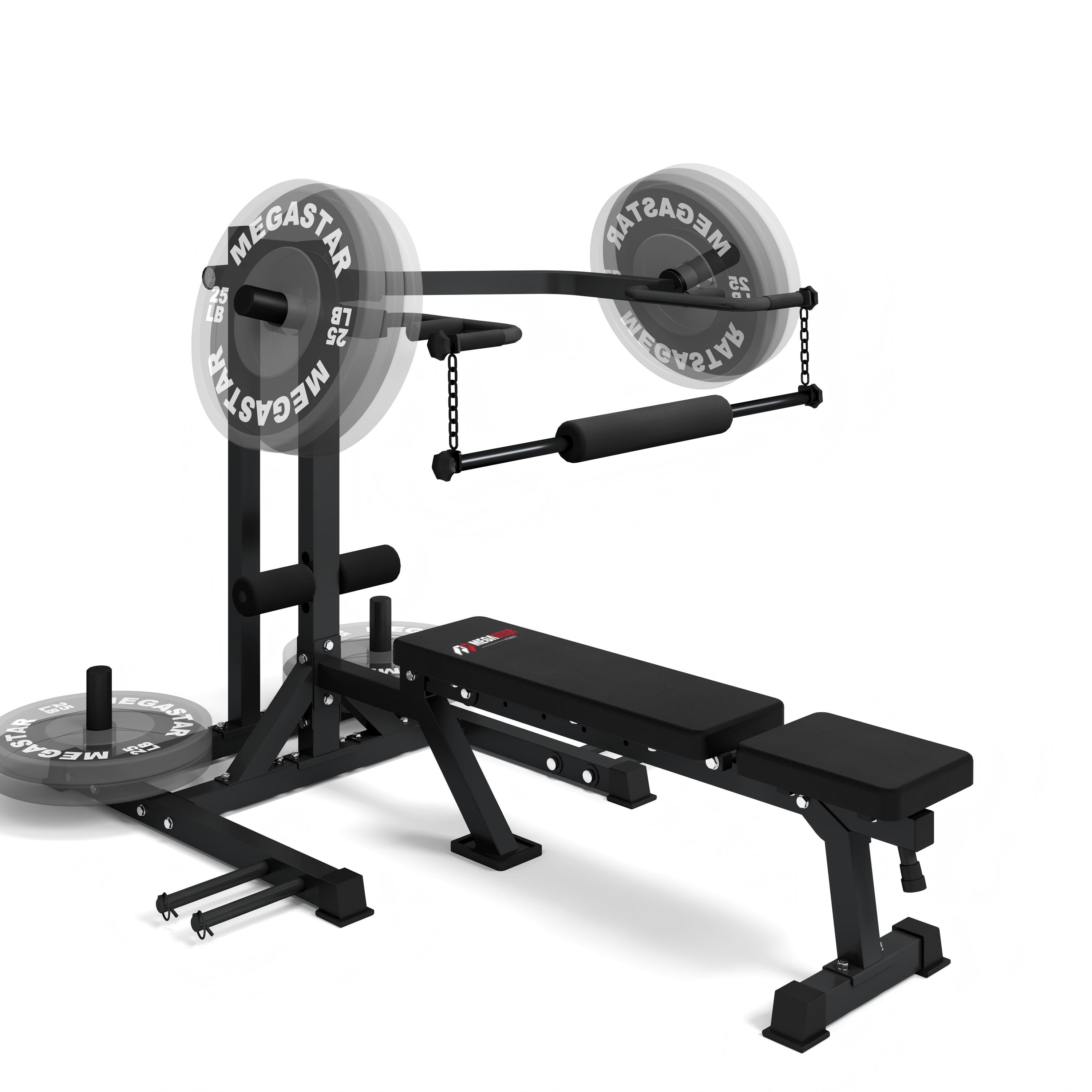 CP46 6-in-1 Chest Press & Squat Machine