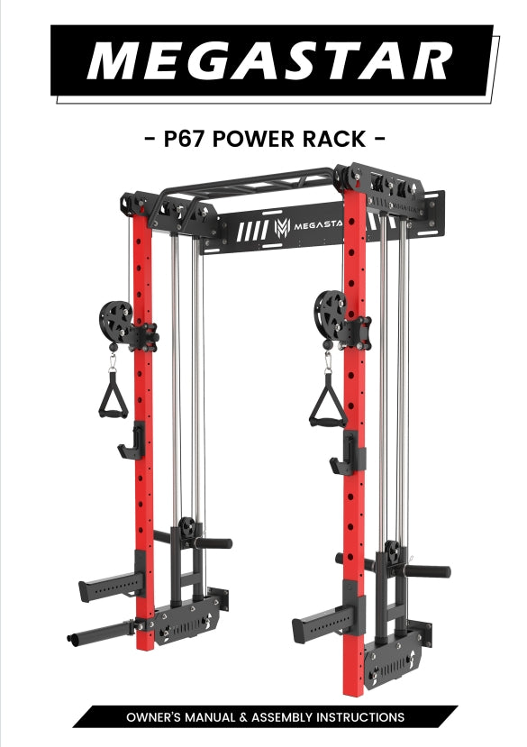 P67 Power Rack Manual cover