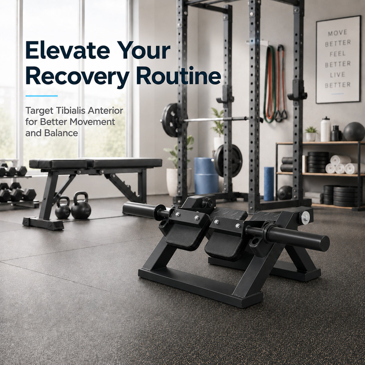 Plate-Loaded Tibialis & Calf Trainer | TB01