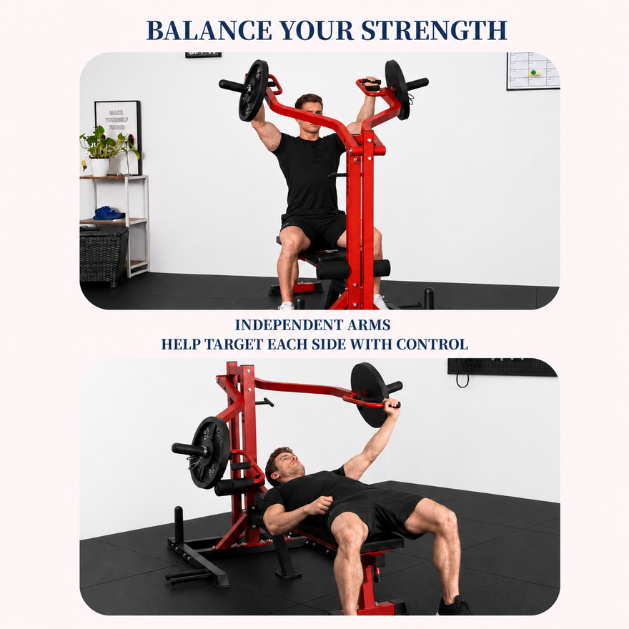 CP46 6-in-1 Chest Press & Squat Machine second image