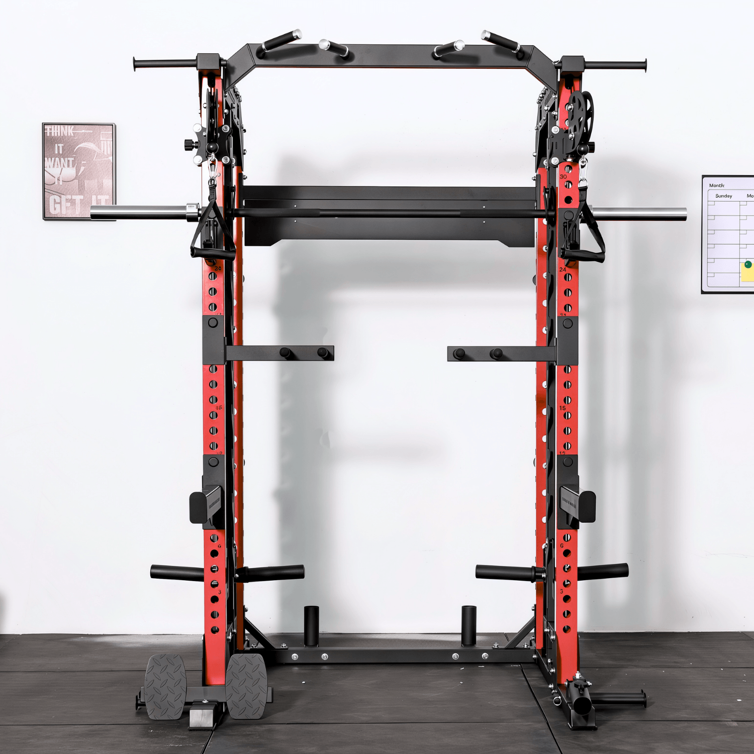 Upgraded All-In-One Smith Machine | P107
