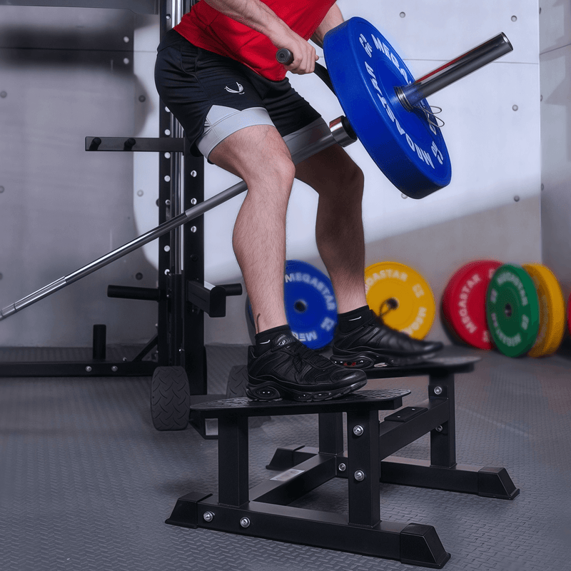 Oarmaster Rowing Platform Megastar T-Bar Row Platform & Foot Platform for Home Gym