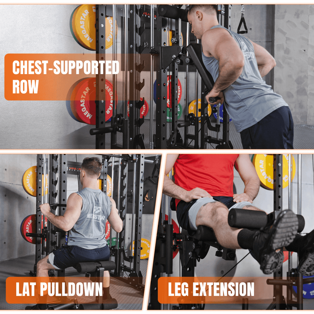Best Leg Extension Machine by Megastar: Rack Mounted for Home Gym