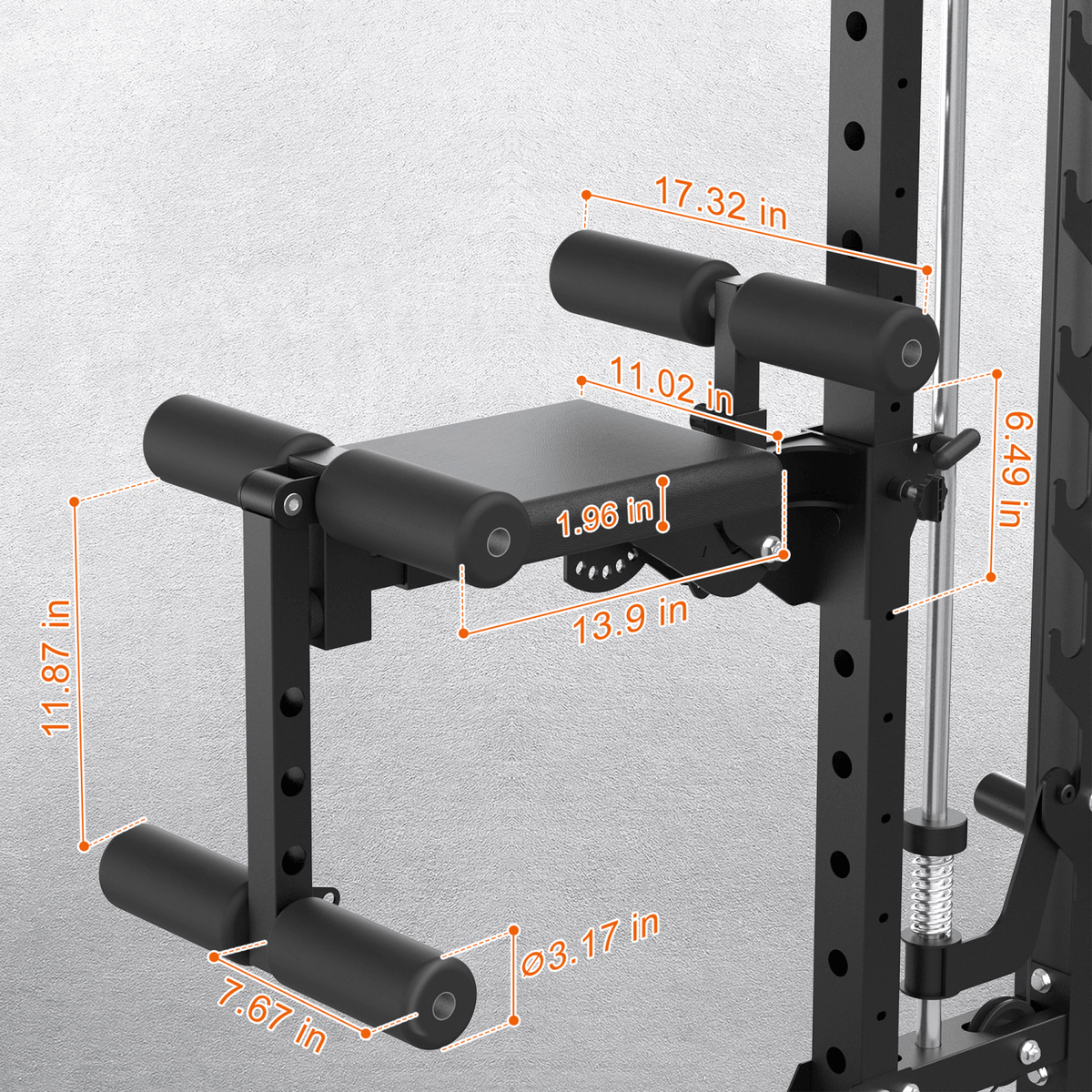 Leg Extension Rack Best Leg Extension Machine by Megastar: Rack Mounted for Home Gym
