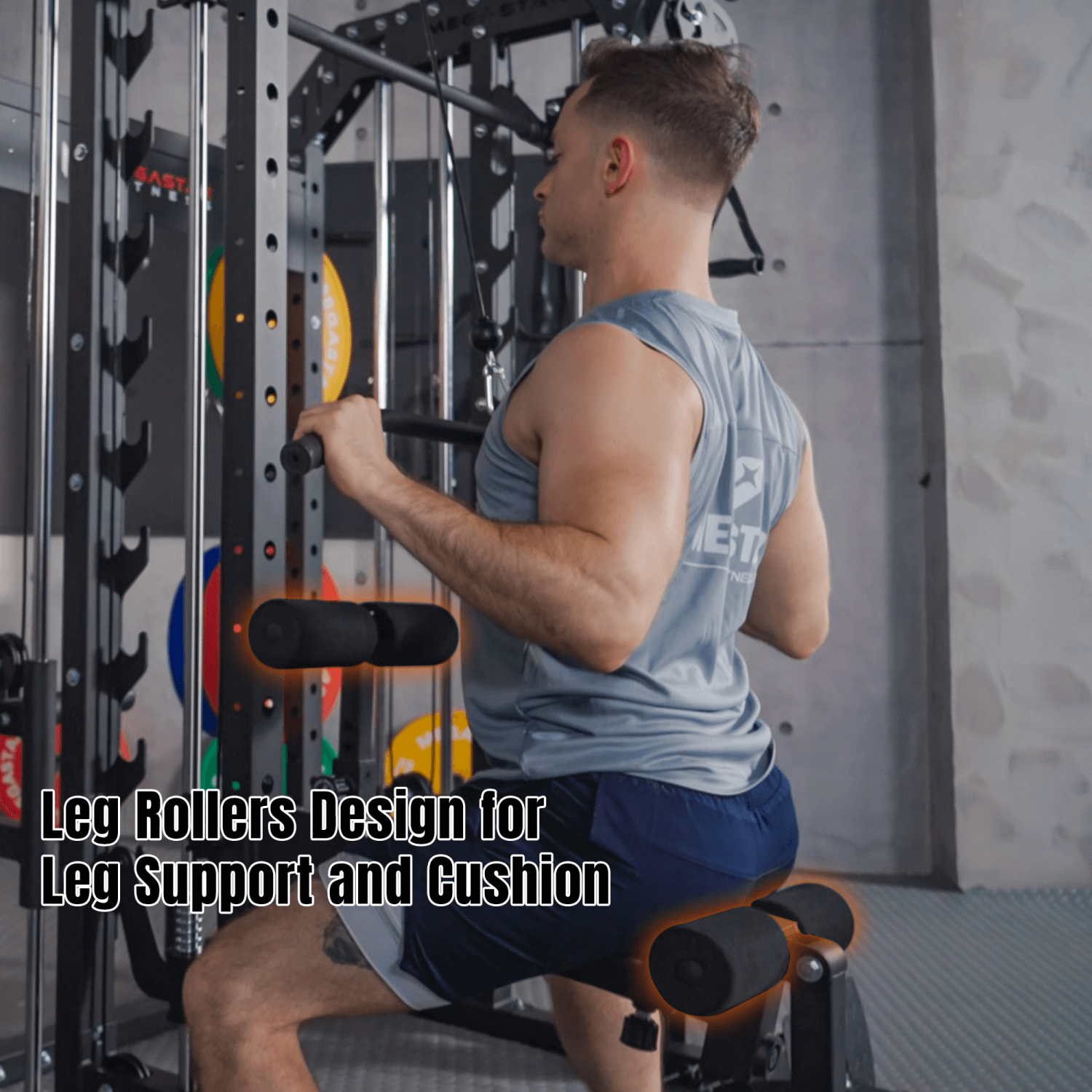 MEGASTAR TK100 Rack Mounted Leg Extension