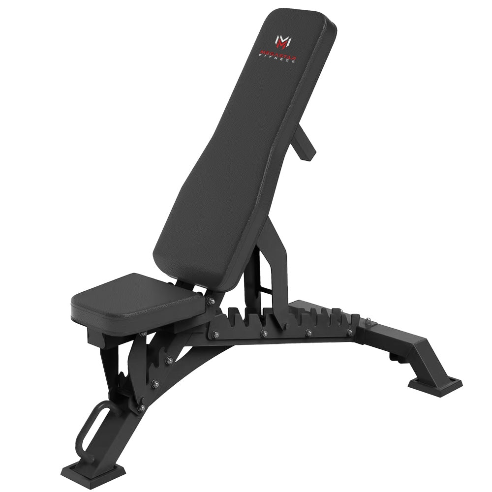 MEGASTAR Adjustable Weight Lifting Bench Workouts Chest Press for Home