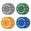 MEGASTAR Bumper Weight Plates Low Bounce Olympic Barbel Bumpers Budget