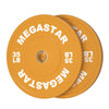 MEGASTAR Bumper Weight Plates Low Bounce Olympic Barbel Bumpers Budget