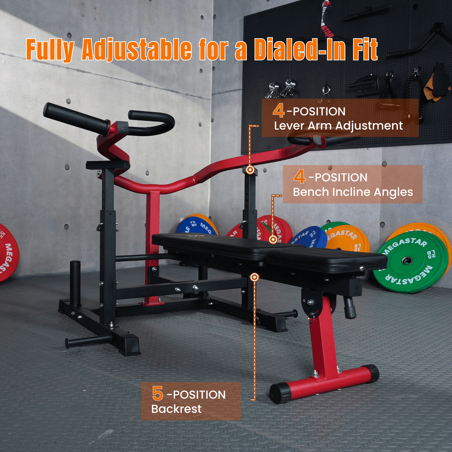 MEGASTAR Chest Press Machine