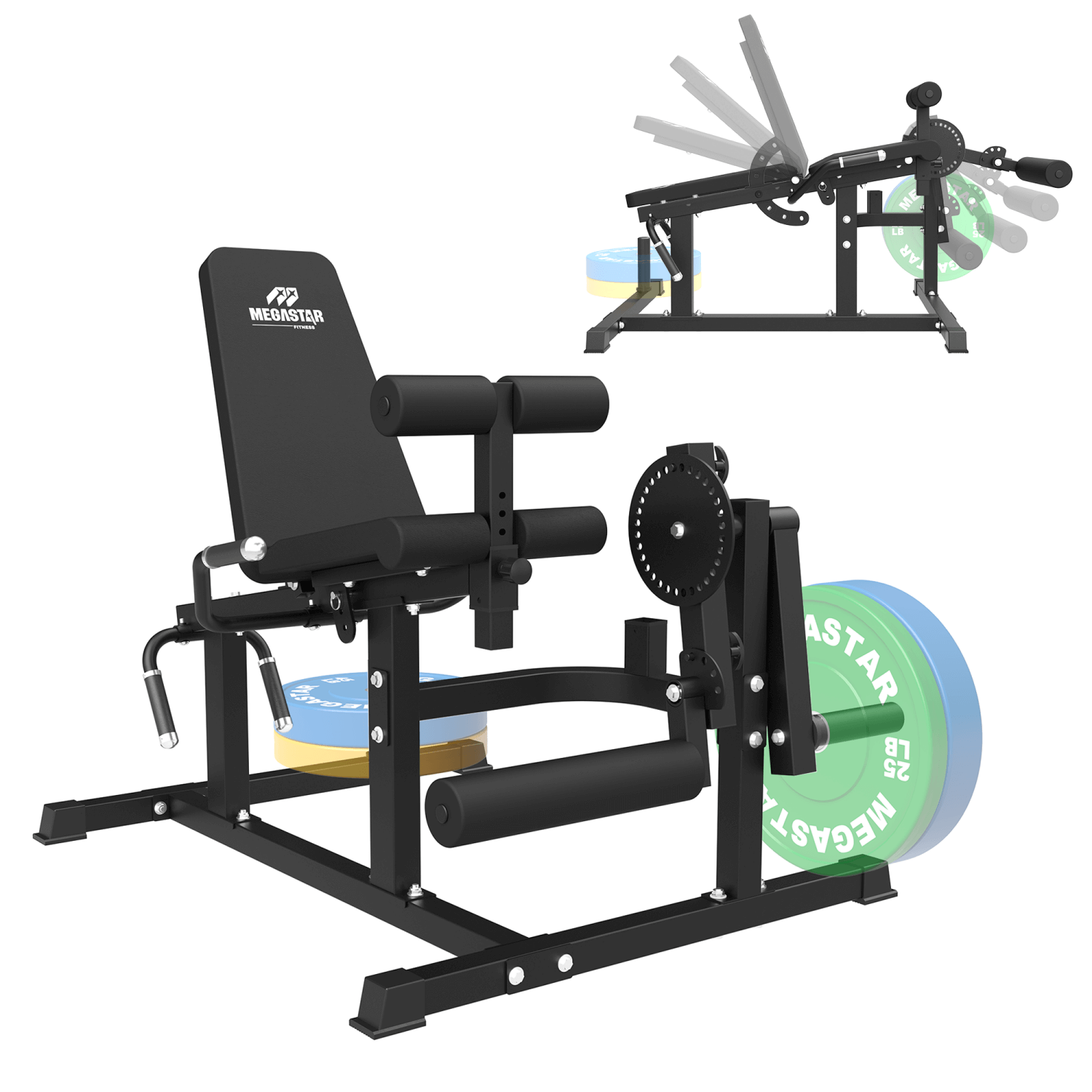MEGASTAR Leg Extension Curl Machine | AT05