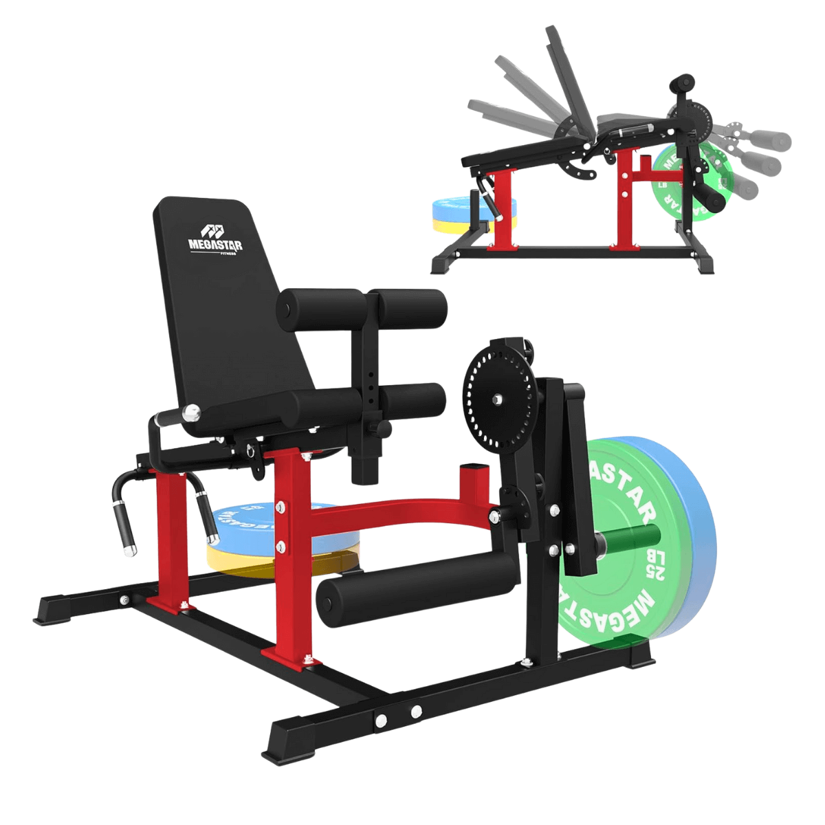 MEGASTAR Leg Extension Curl Machine | AT05