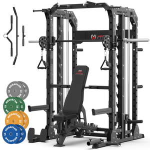 MEGASTAR P107 All-In-One Smith Machine Package