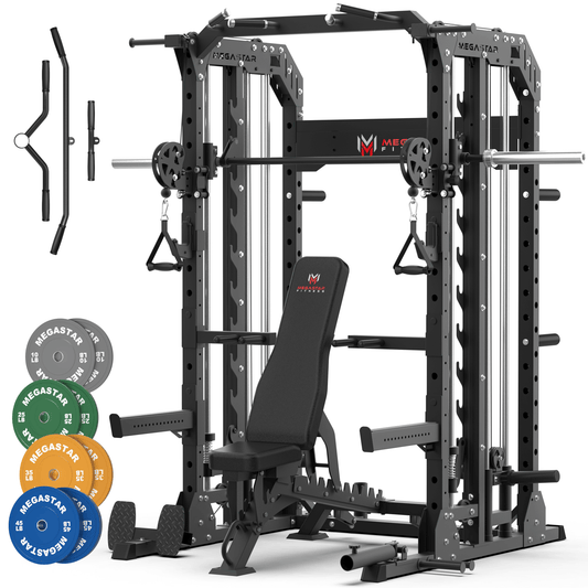 MEGASTAR P107 All-In-One Smith Machine Package