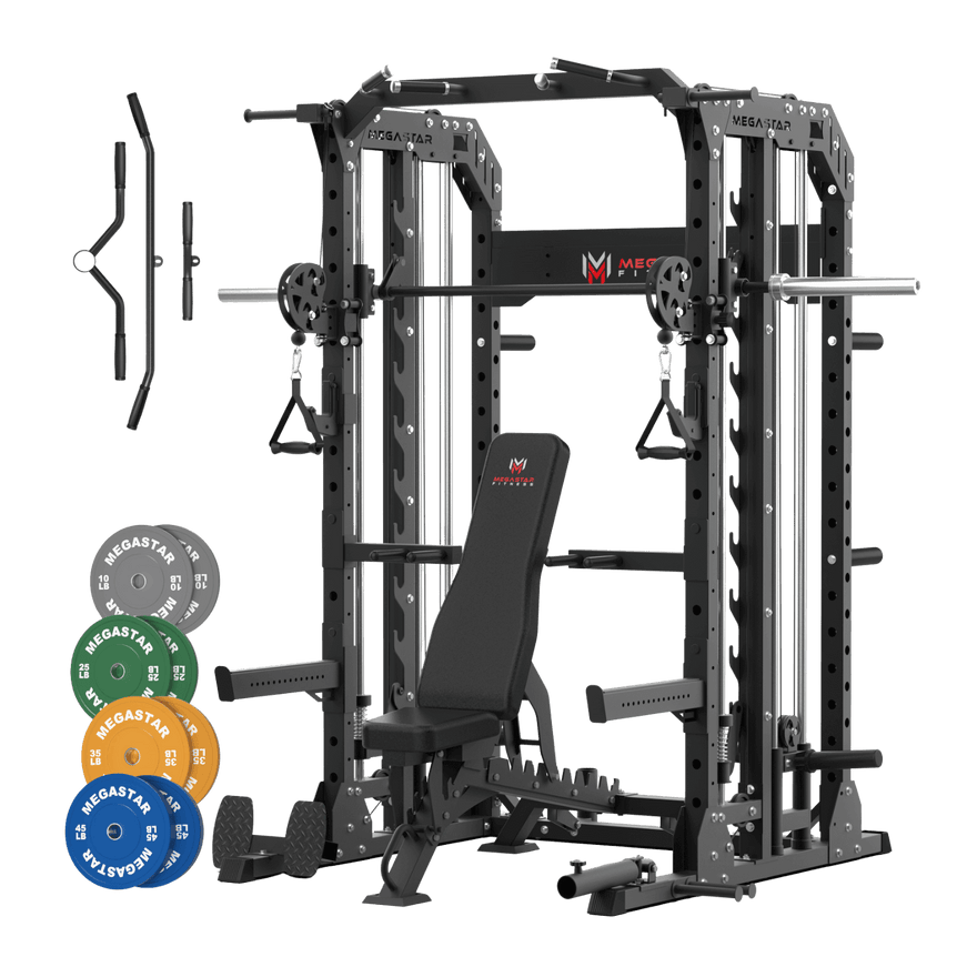 MEGASTAR P107 All-In-One Smith Machine Package