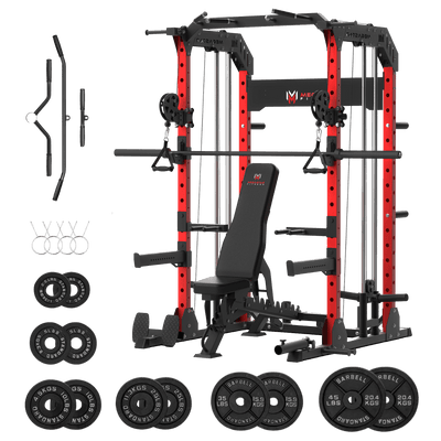 MEGASTAR P63 All-in-one Power Rack Package