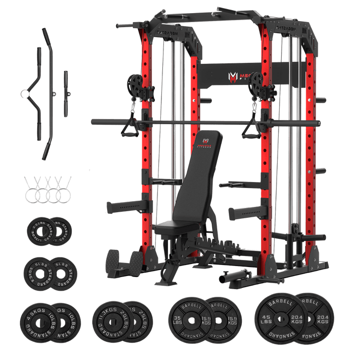 MEGASTAR P63 All-in-one Power Rack Package