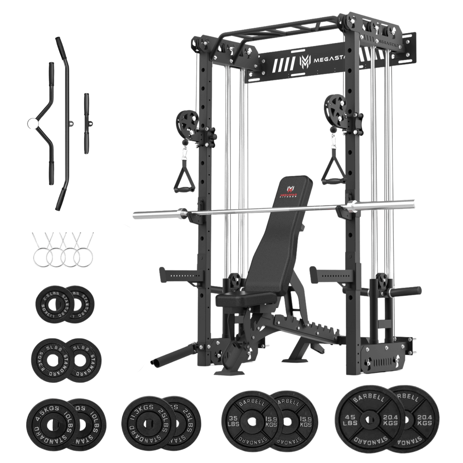 MEGASTAR P67 Power Rack Package