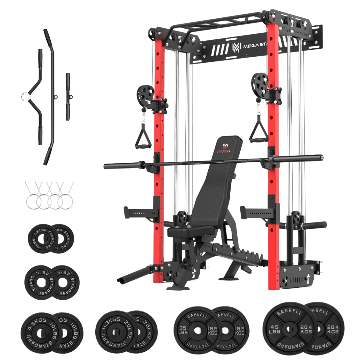MEGASTAR P67 Power Rack Package