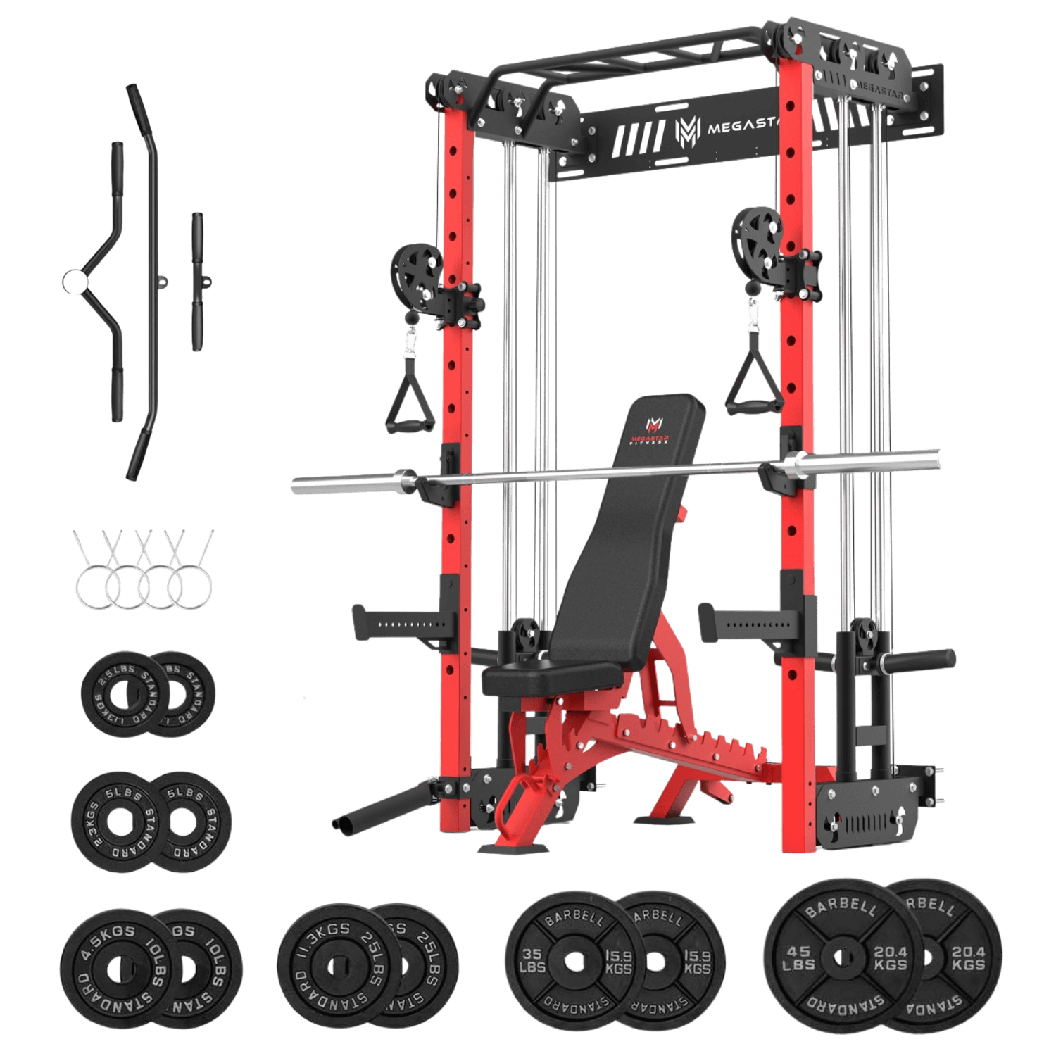 MEGASTAR P67 Power Rack Package
