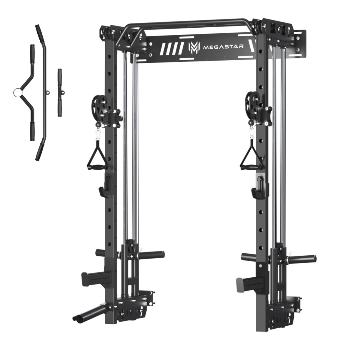 Megastar Wall Mounted Power & Weight Racks for Home Gyms