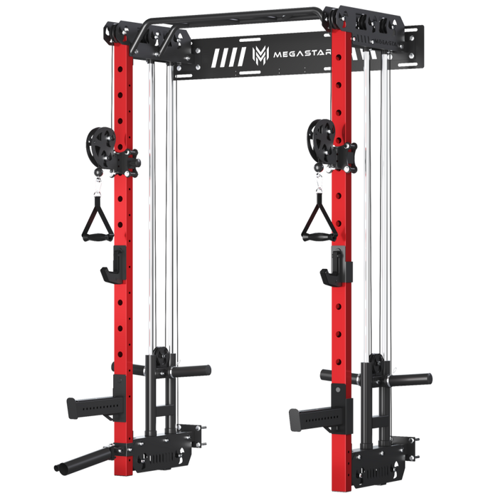 Megastar Wall Mounted Power & Weight Racks for Home Gyms