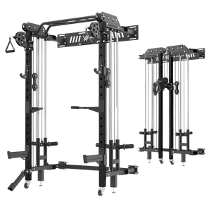 Wall-Mount Folding Power Rack