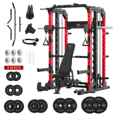 MEGASTAR P107 All-In-One Smith Machine Package