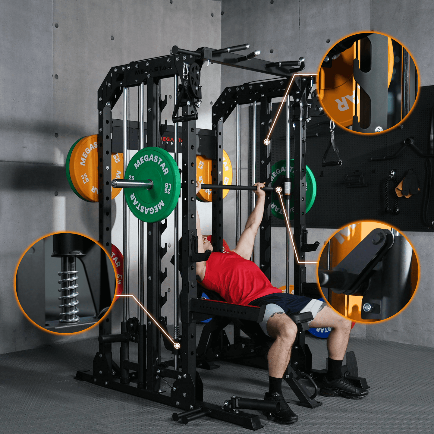 Professional-grade Smith Machine