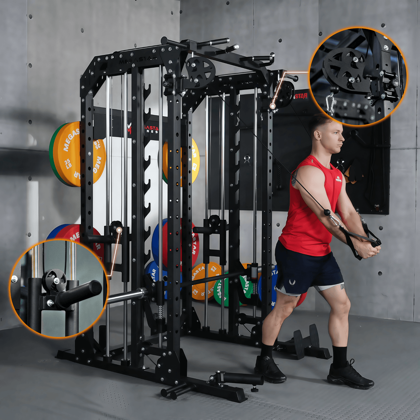 Premium Dual Cable Pulley System