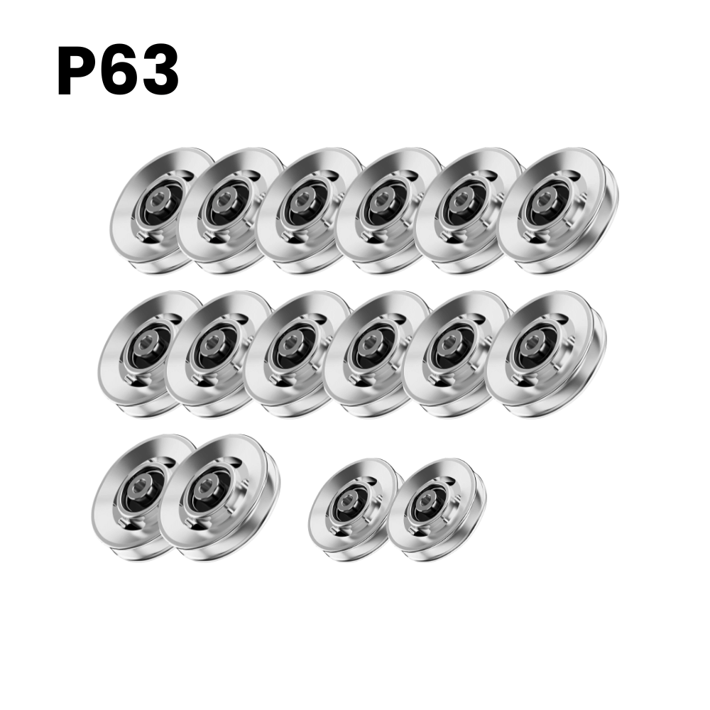 MEGASTAR Rack Attachment Aluminum Pulley Set
