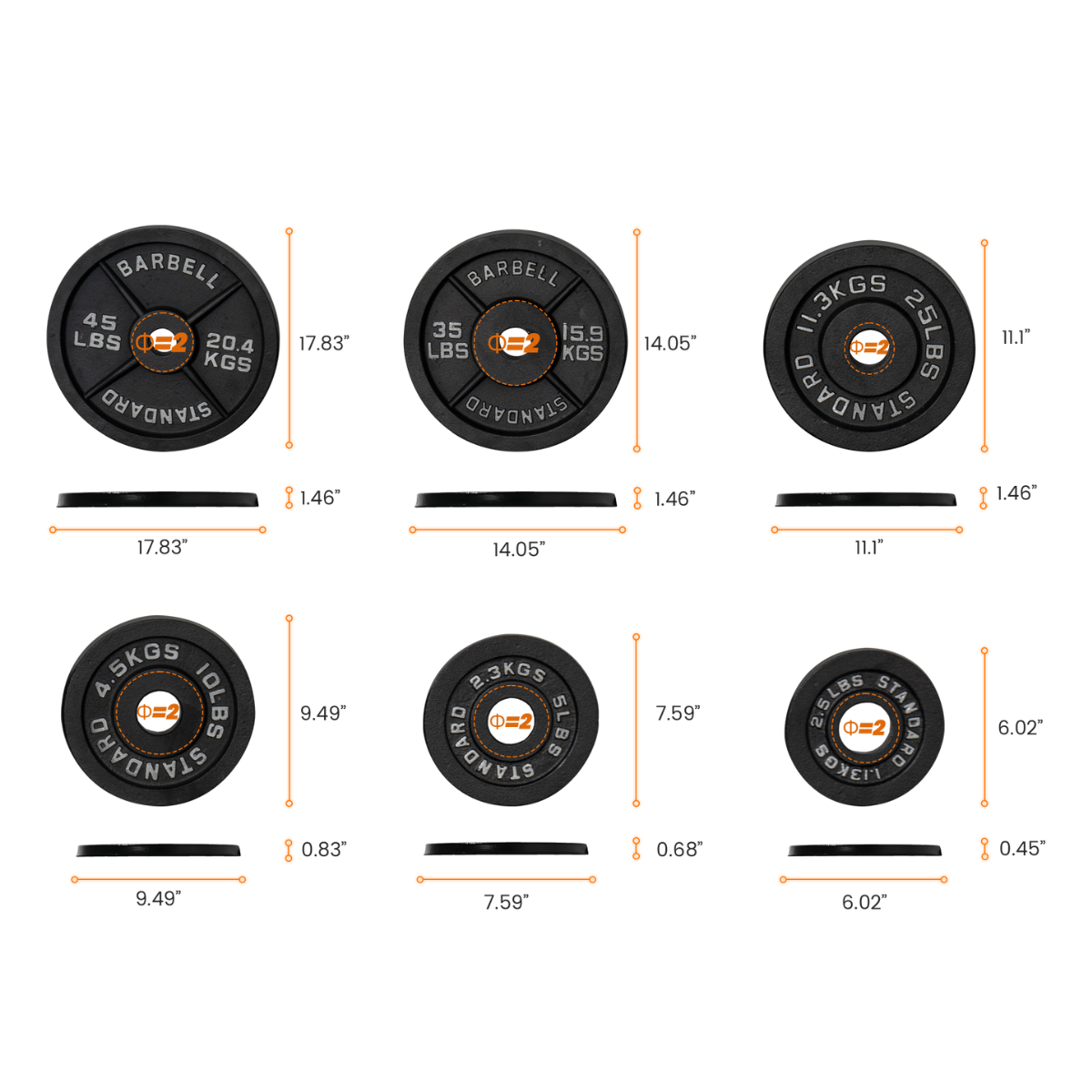 Megastar Olympic Weight Plate Sets