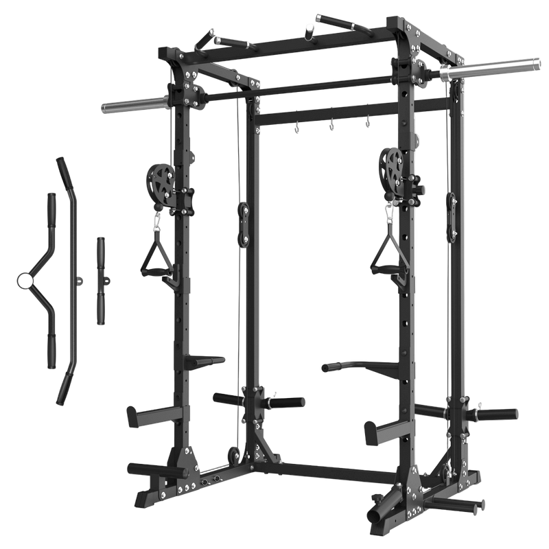 Ultra 3-in-1 Functional Smith Machine | T35 1:1 Cable Pulley Ratio