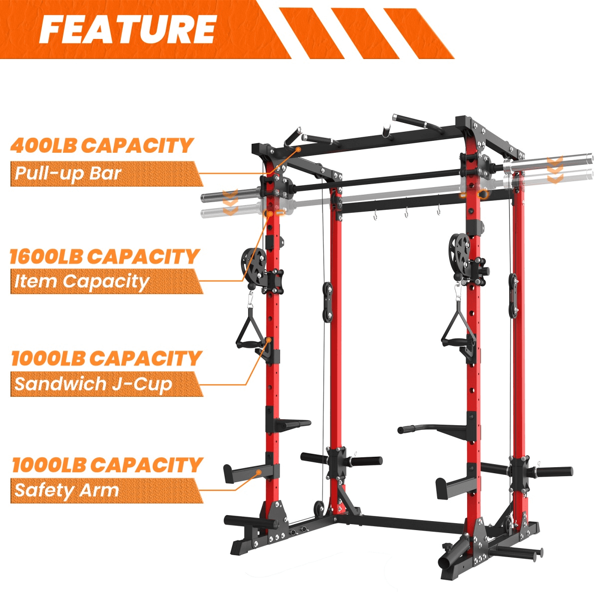 Ultra 3-in-1 Functional Smith Machine | T35